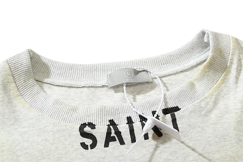 SAINT EU liquefy Heart Shape T-Shirt