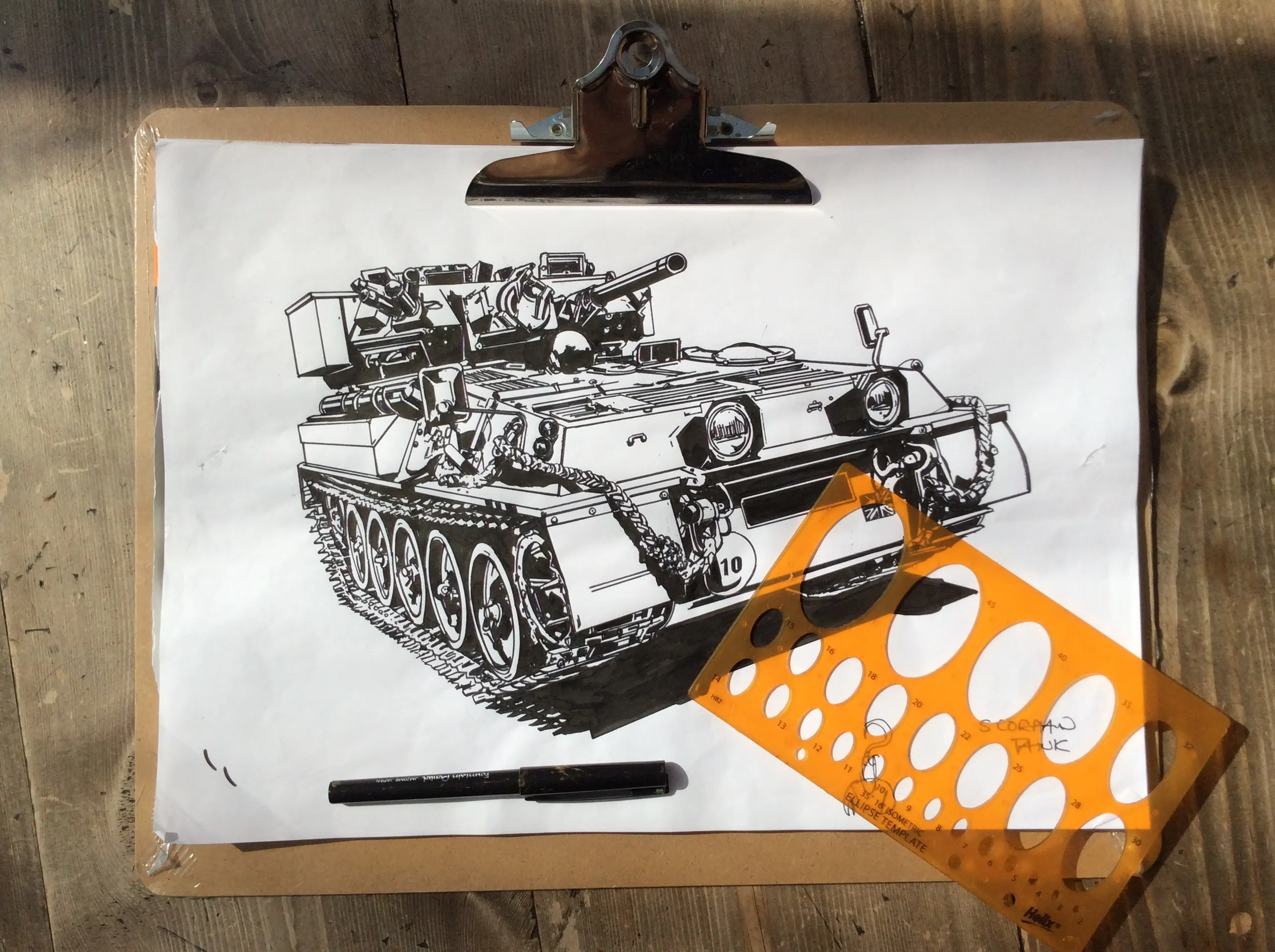 SCORPION TANK T-SHIRT