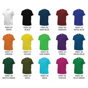 Short Sleeve T-Shirt with Matching Collar (Kids)