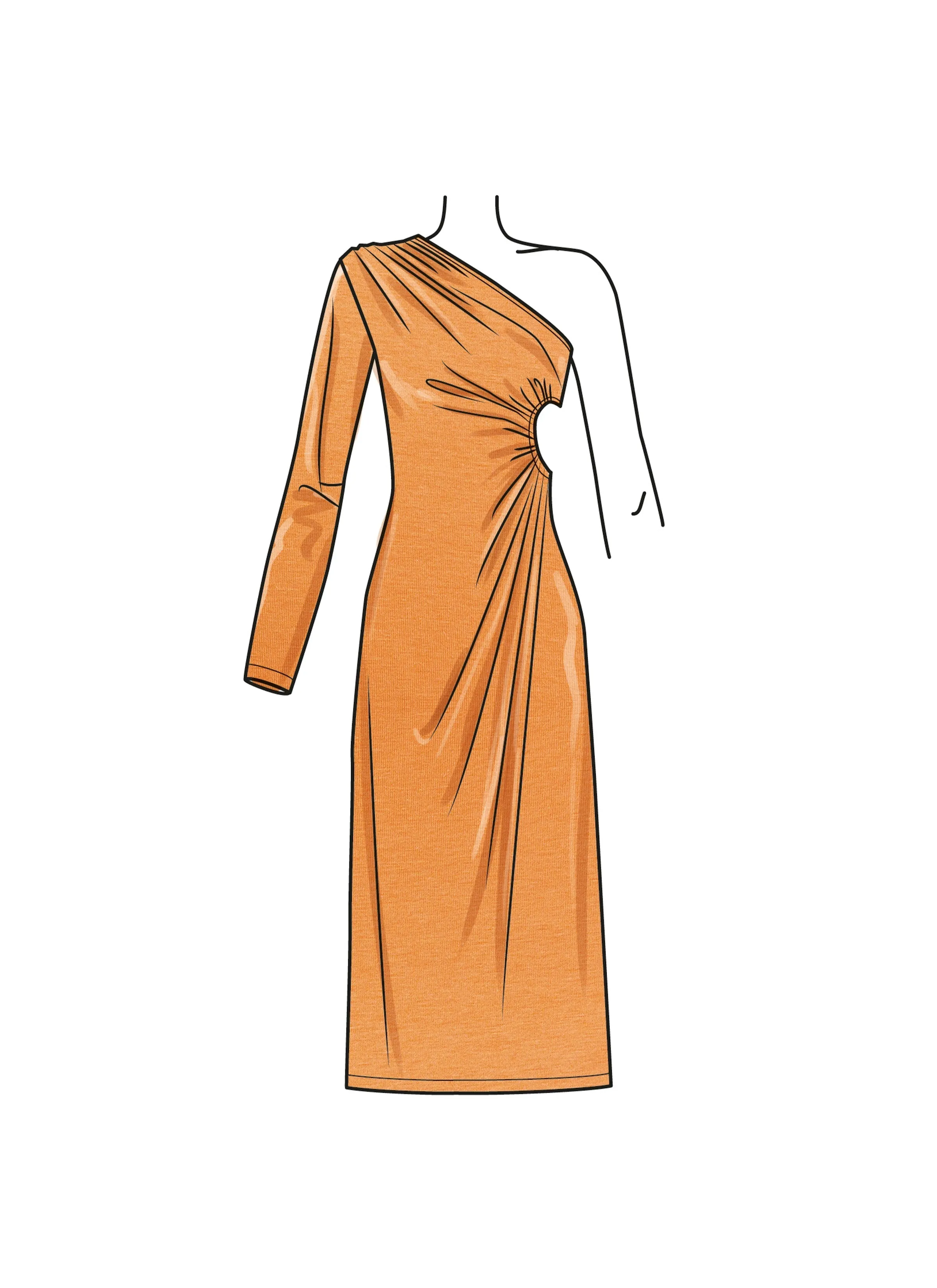 Simplicity Sewing Pattern 9885 Knit Dress in Three Lengths