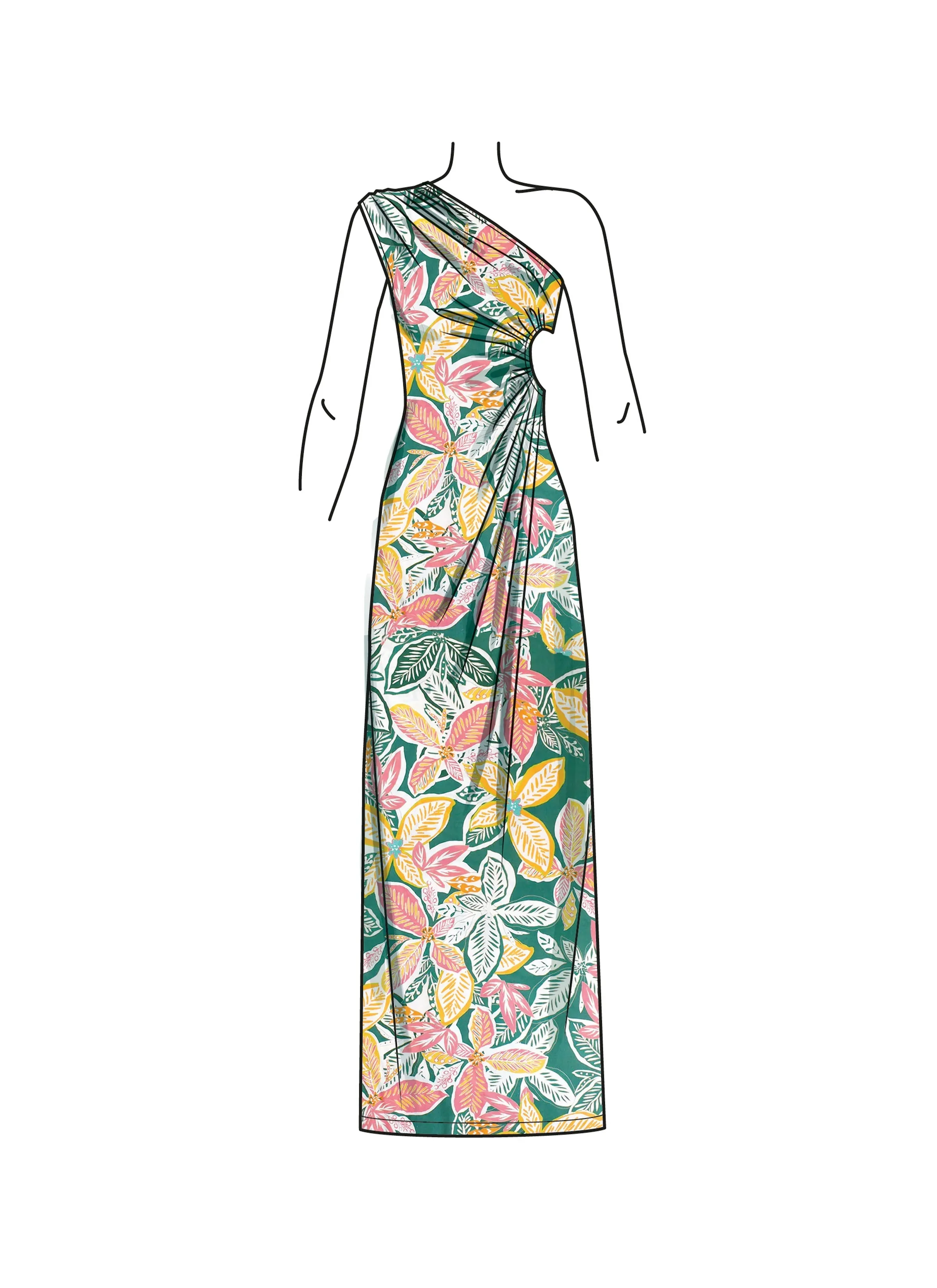 Simplicity Sewing Pattern 9885 Knit Dress in Three Lengths