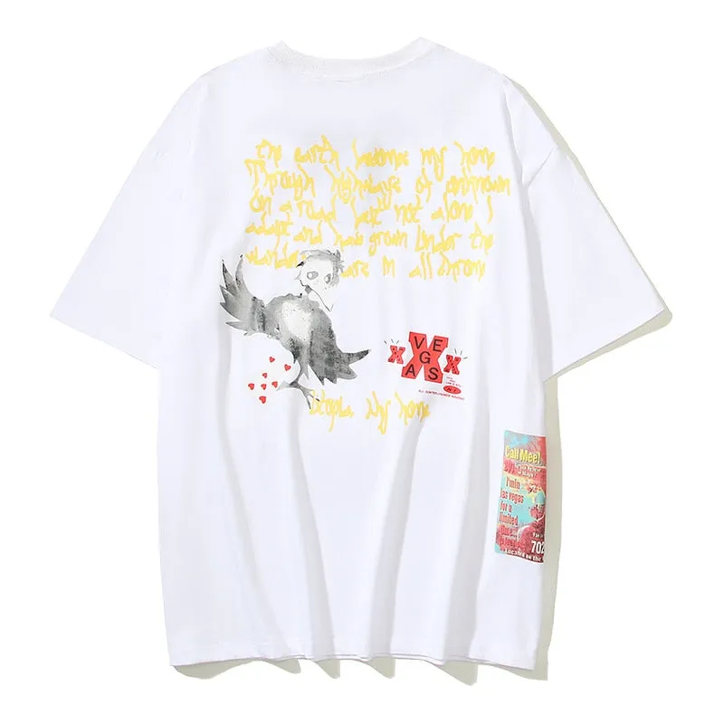 Skull Dice Loose-Fit T-Shirt