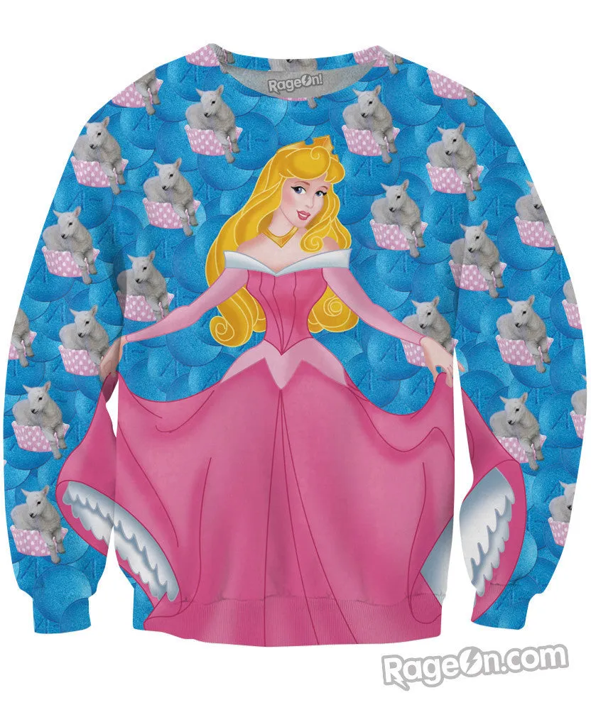 Sleeping Beauty Crewneck Sweatshirt