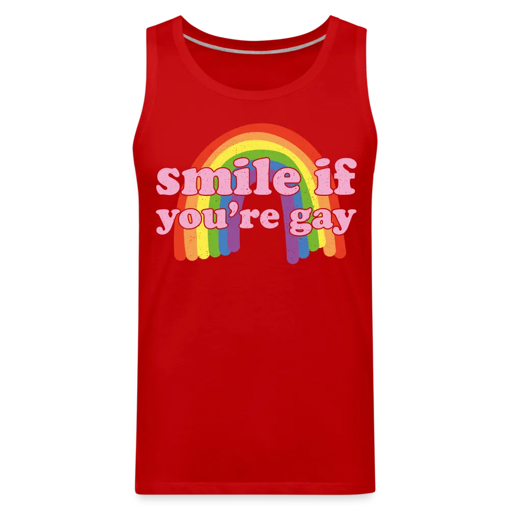 SMILE IF YOU'RE GAY Tank