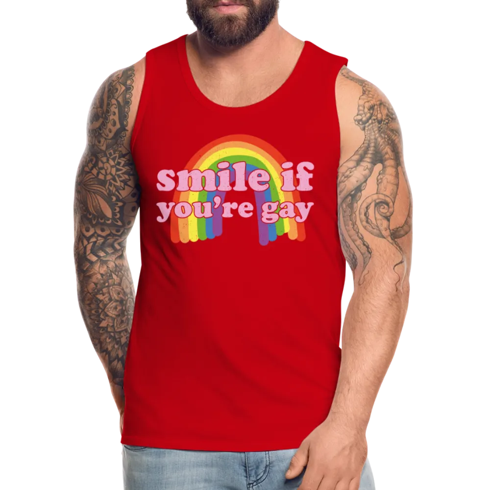 SMILE IF YOU'RE GAY Tank
