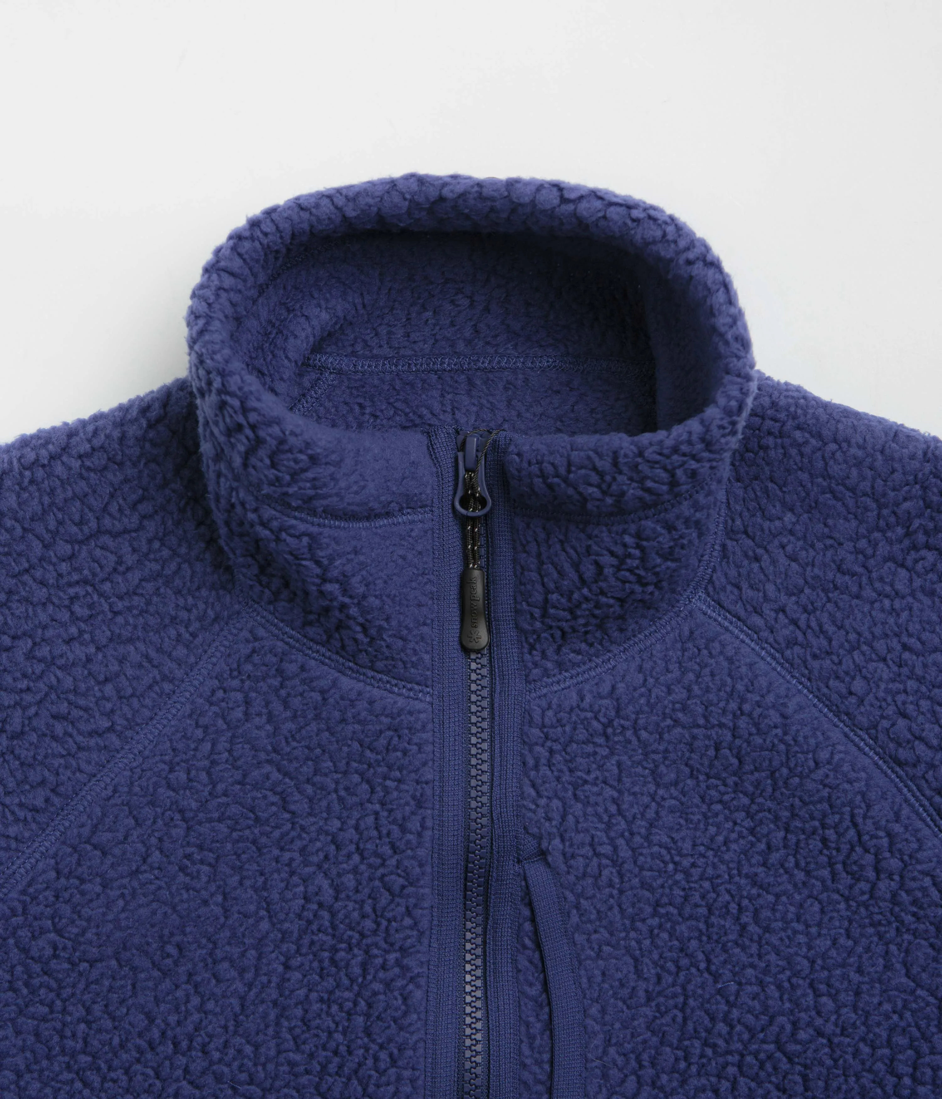 Snow Peak Thermal Boa Fleece Jacket - Blue