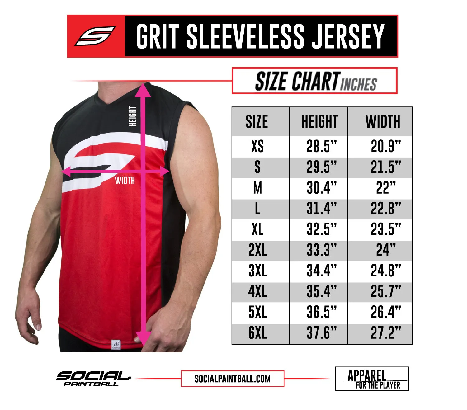 Social Paintball Grit Sleeveless Jersey - Grunge