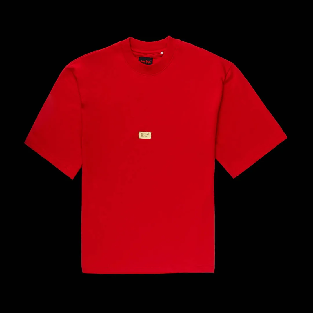 Sorta Club Metal Project Red Heavyweight T-shirt