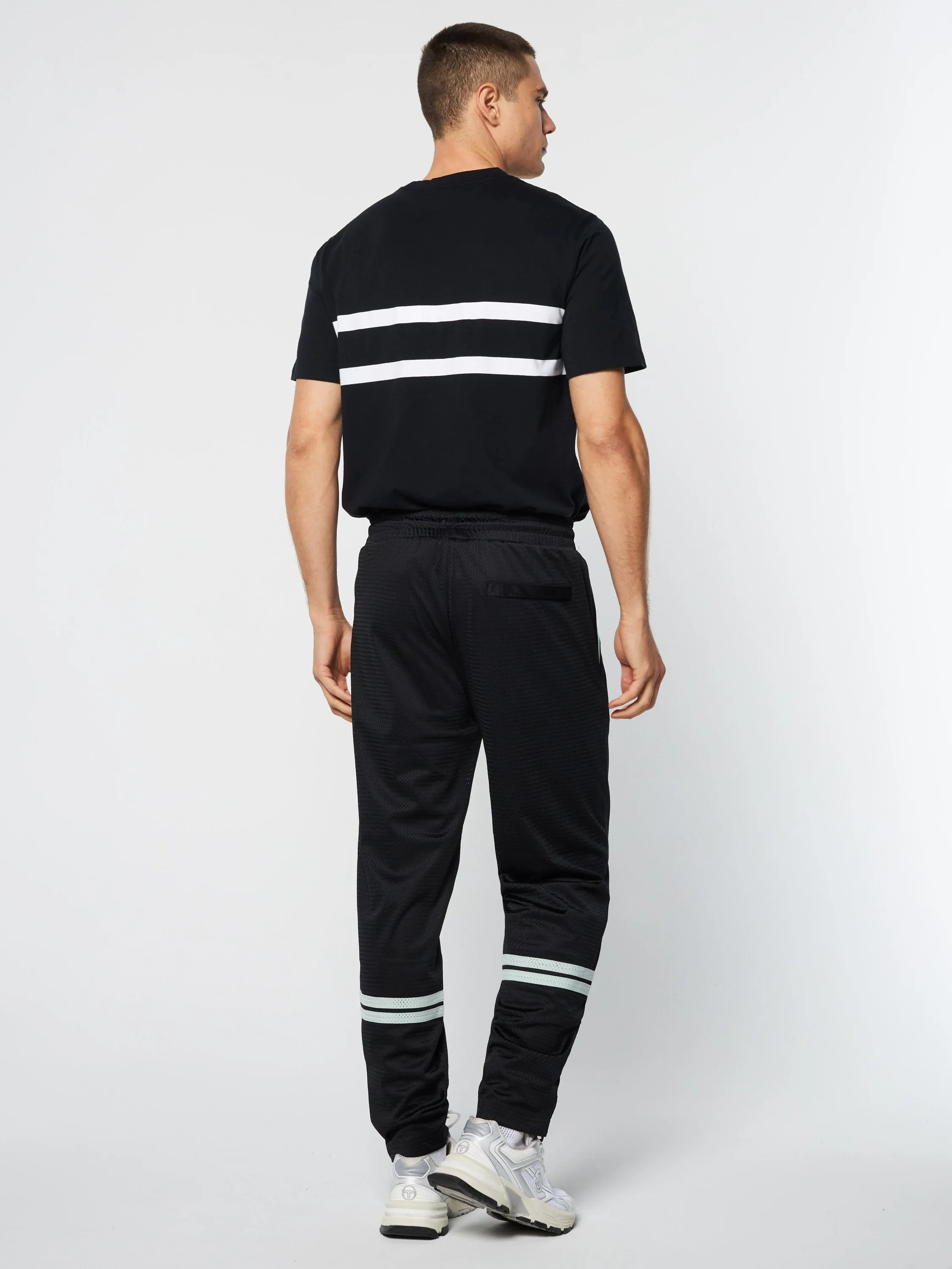 Spazio Dallas Track Pant- Black Beauty