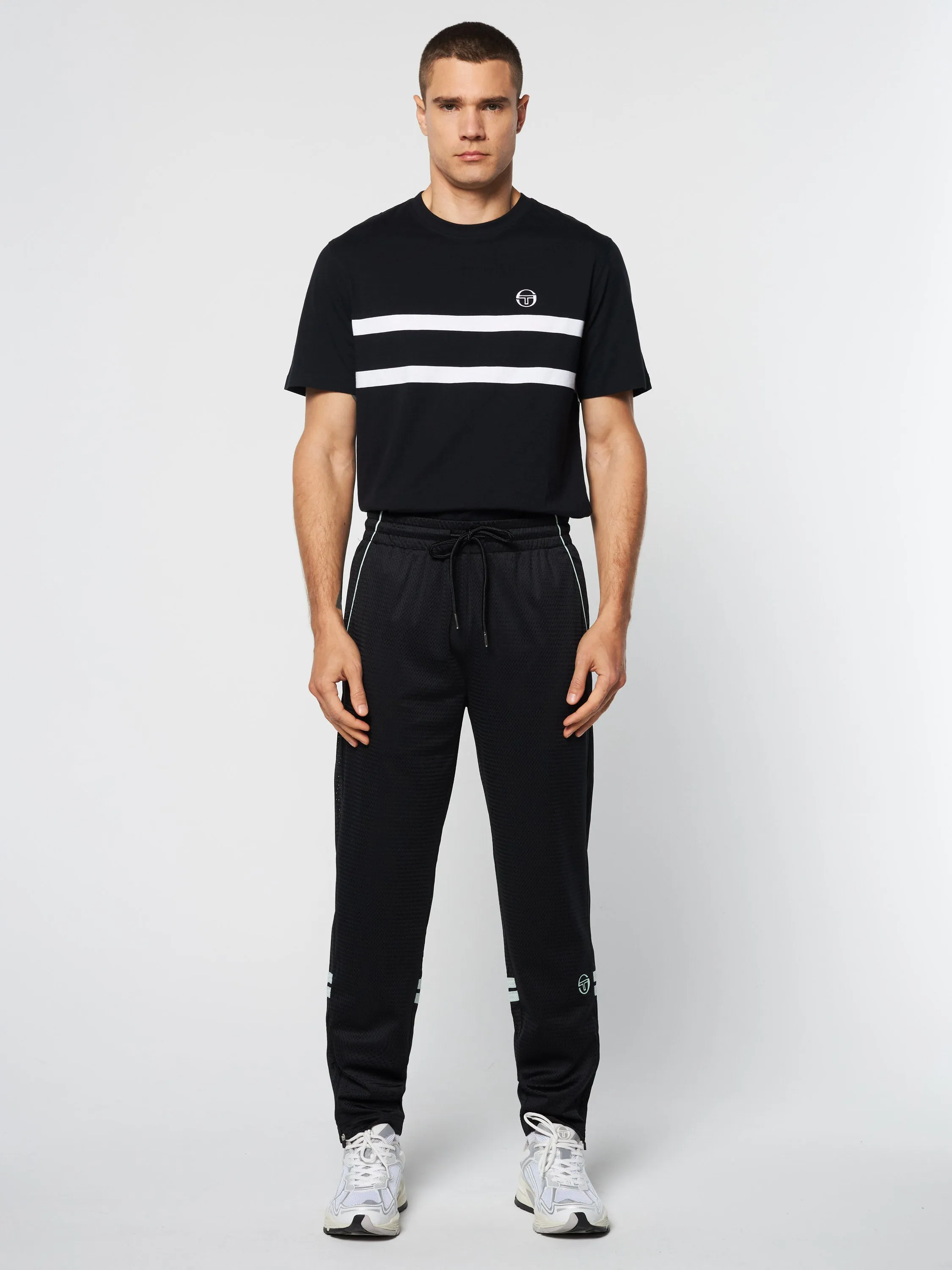 Spazio Dallas Track Pant- Black Beauty