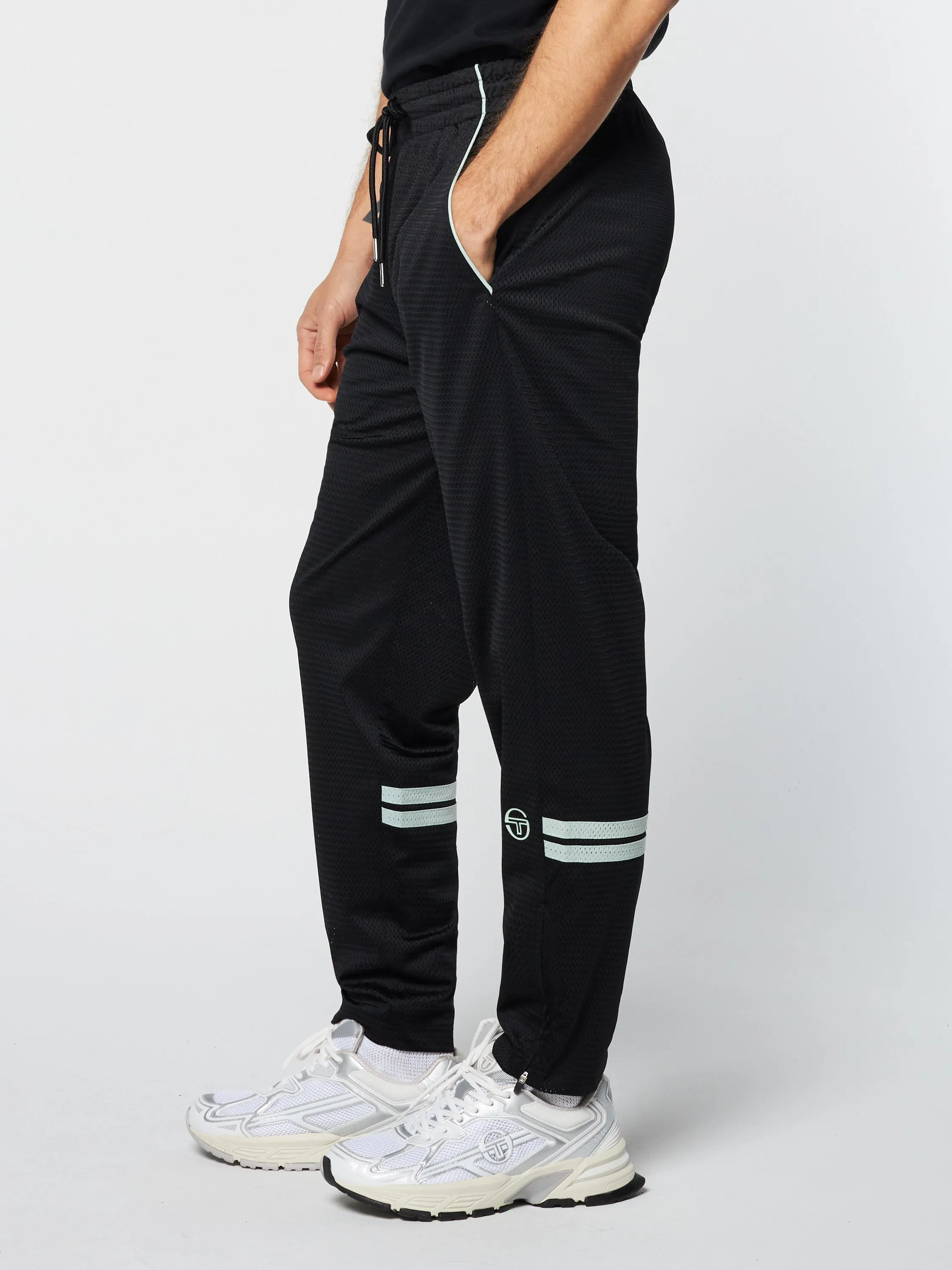 Spazio Dallas Track Pant- Black Beauty