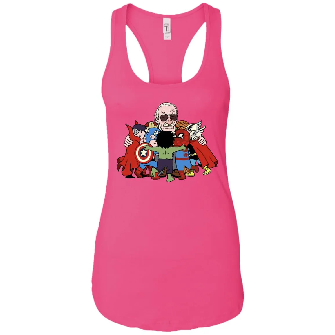 Stan Lee Shirt - Father Of Super Heroes Women Tank