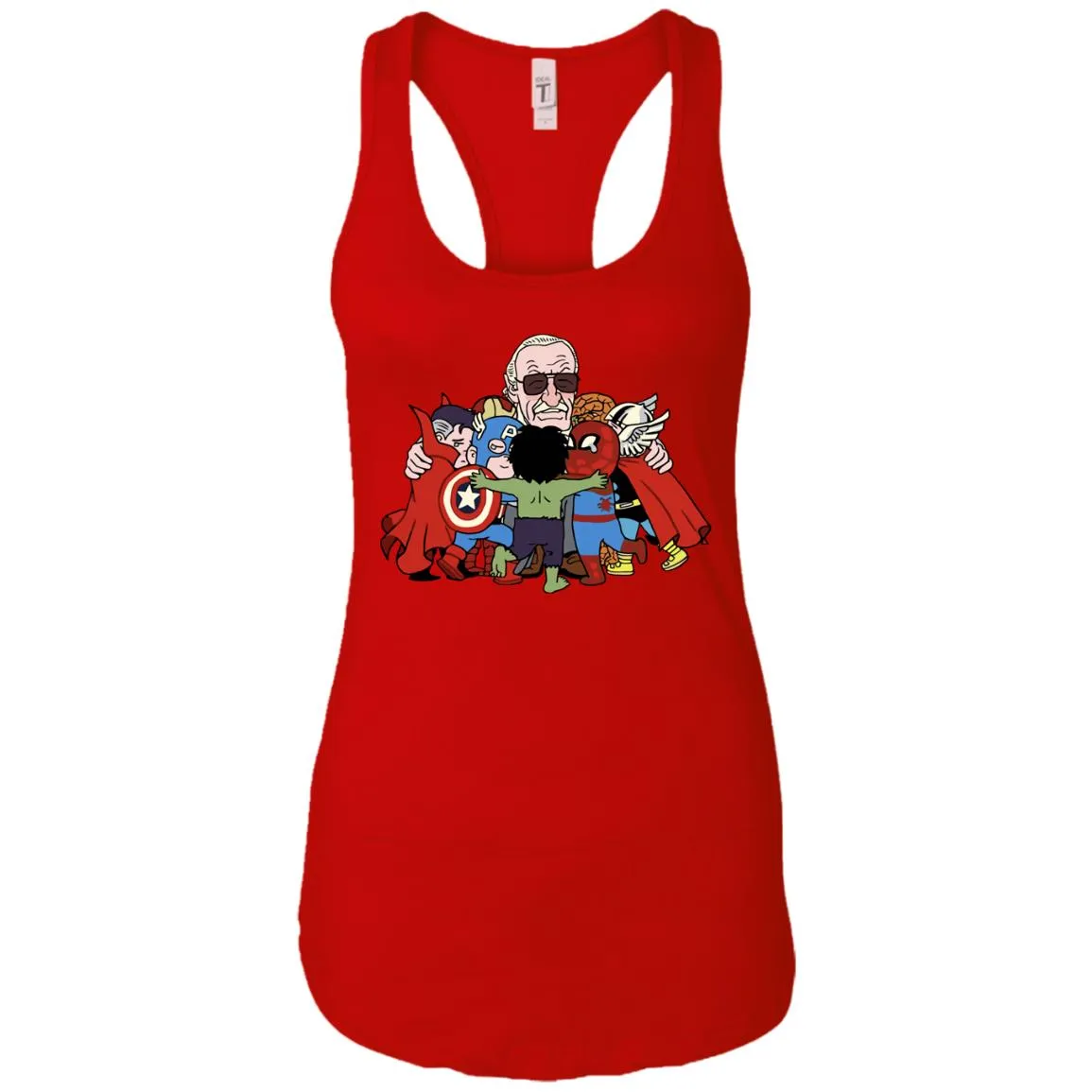 Stan Lee Shirt - Father Of Super Heroes Women Tank
