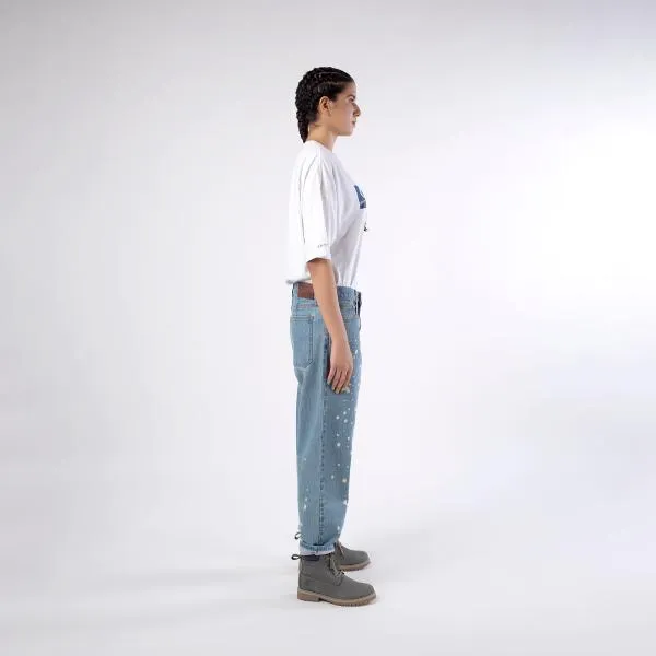 Straight outta Osaka White Tee by A Skating Monk