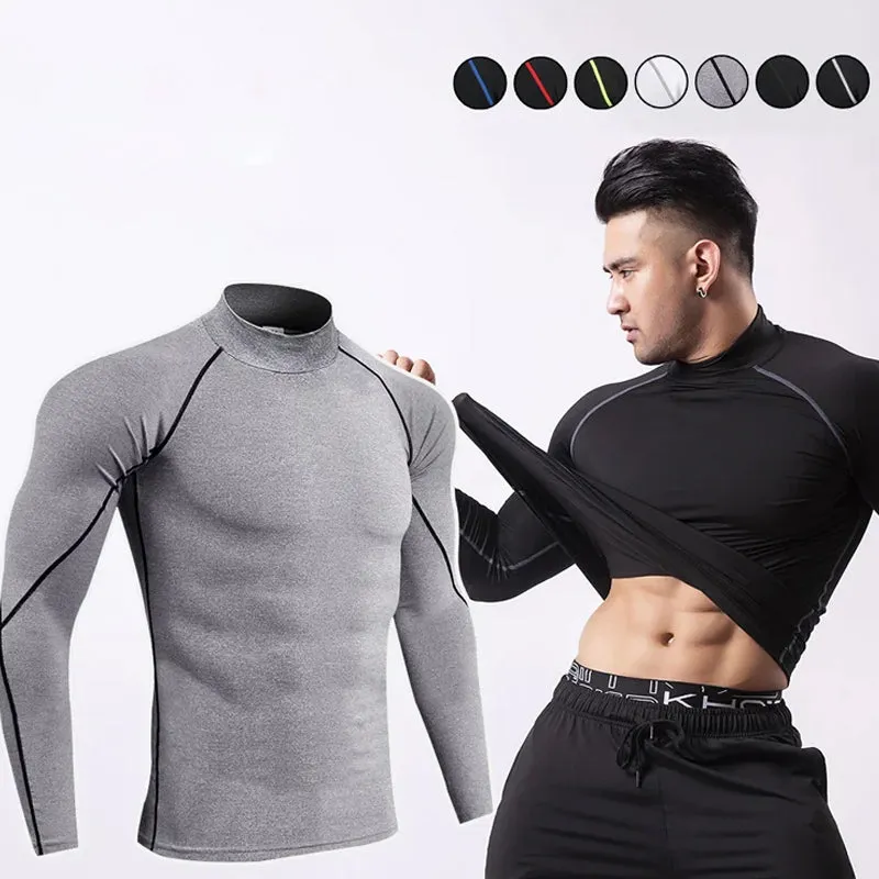 Stretchy and breathable sports jumper for men - quick drying