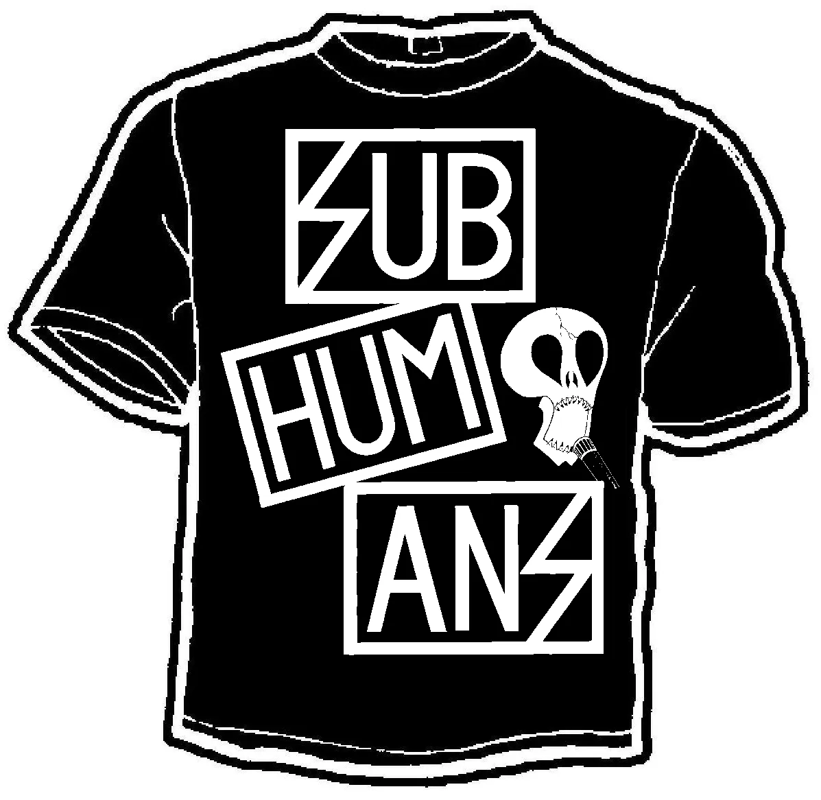 SUBHUMANS LOGO shirt