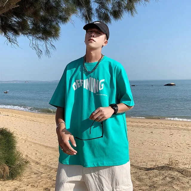 T Shirt coréen Vague