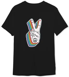 T-Shirt Herren - LGBT Peace