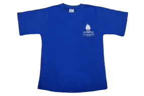 T-Shirt Printed - Redwood - Royal (Sharks)