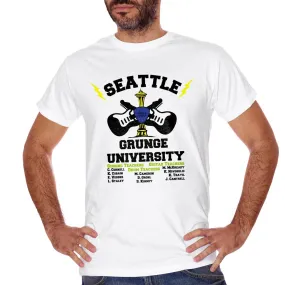T-Shirt Seattle Grunge University - MUSIC Choose ur color