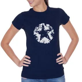 T-Shirt Star Grunge - MUSIC Choose ur color
