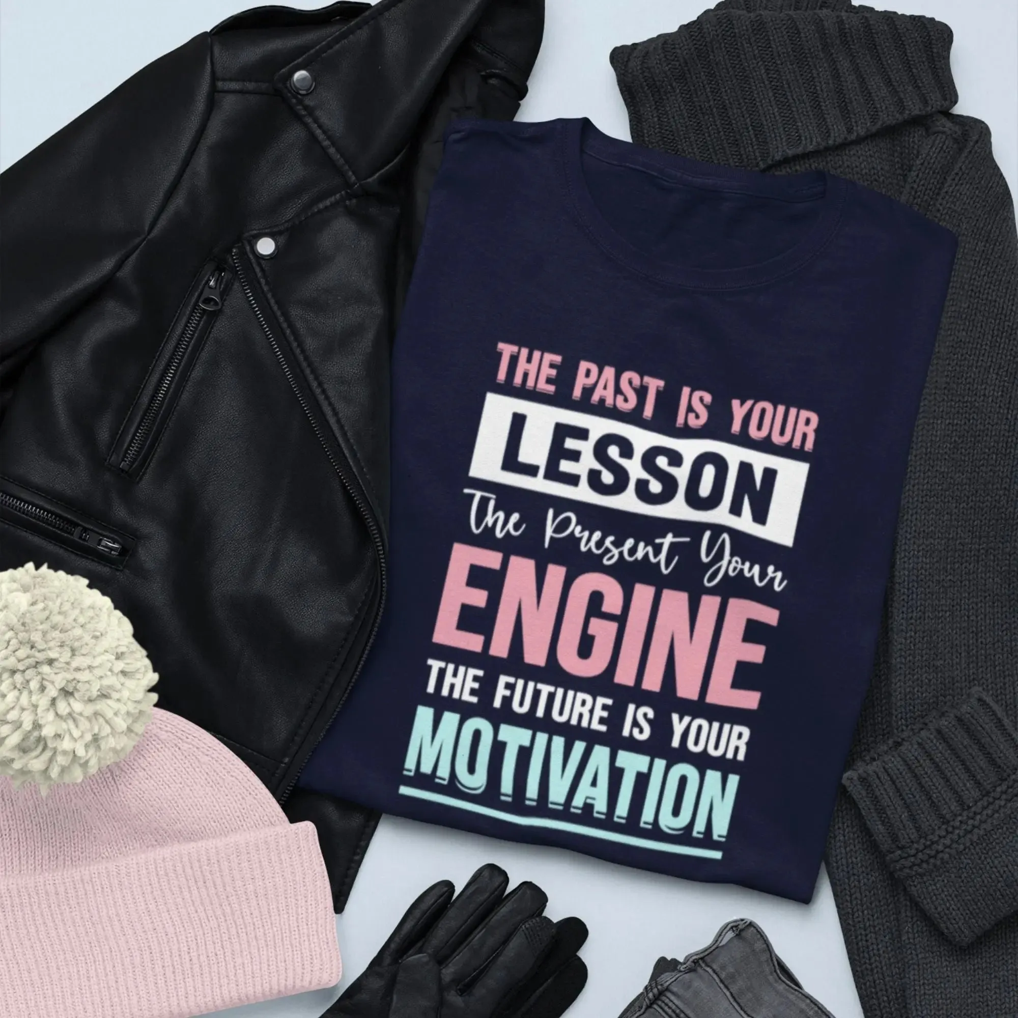 The future is Your Motivation Round Neck Half Sleeve Classic T-Shirt
