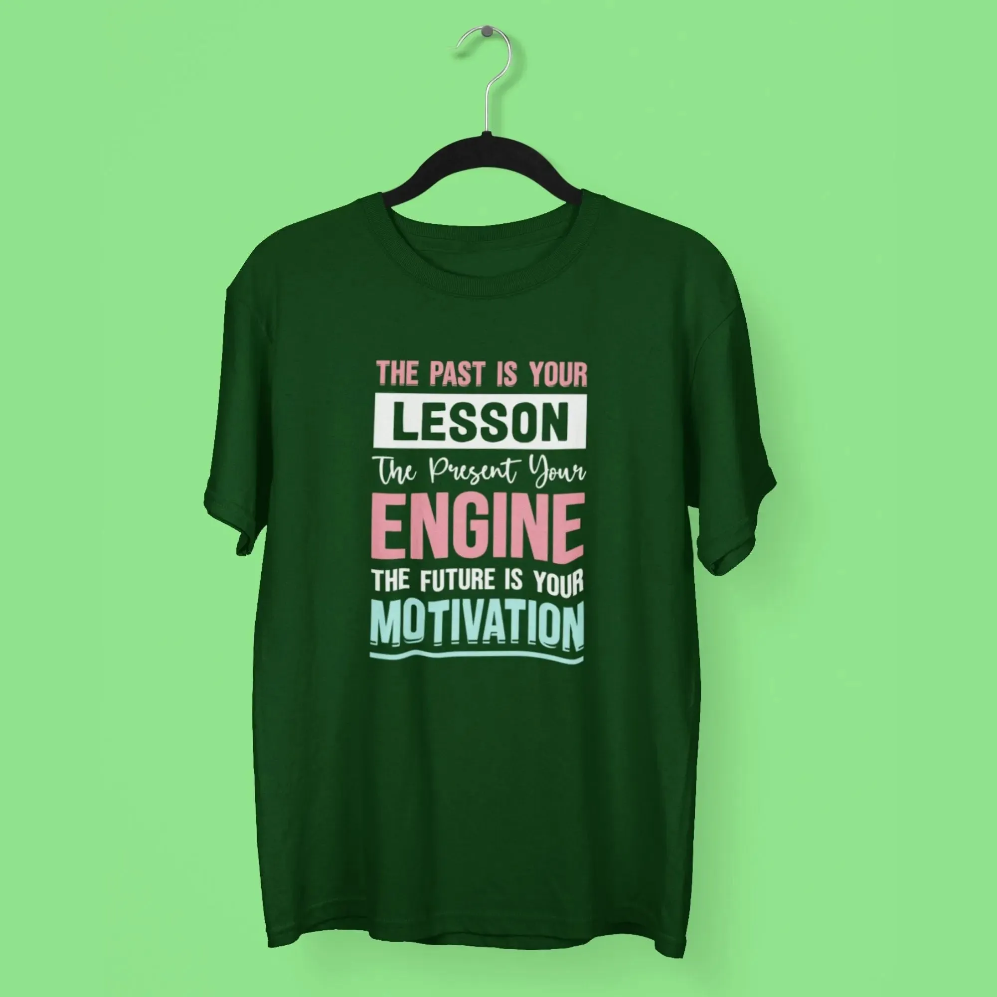 The future is Your Motivation Round Neck Half Sleeve Classic T-Shirt