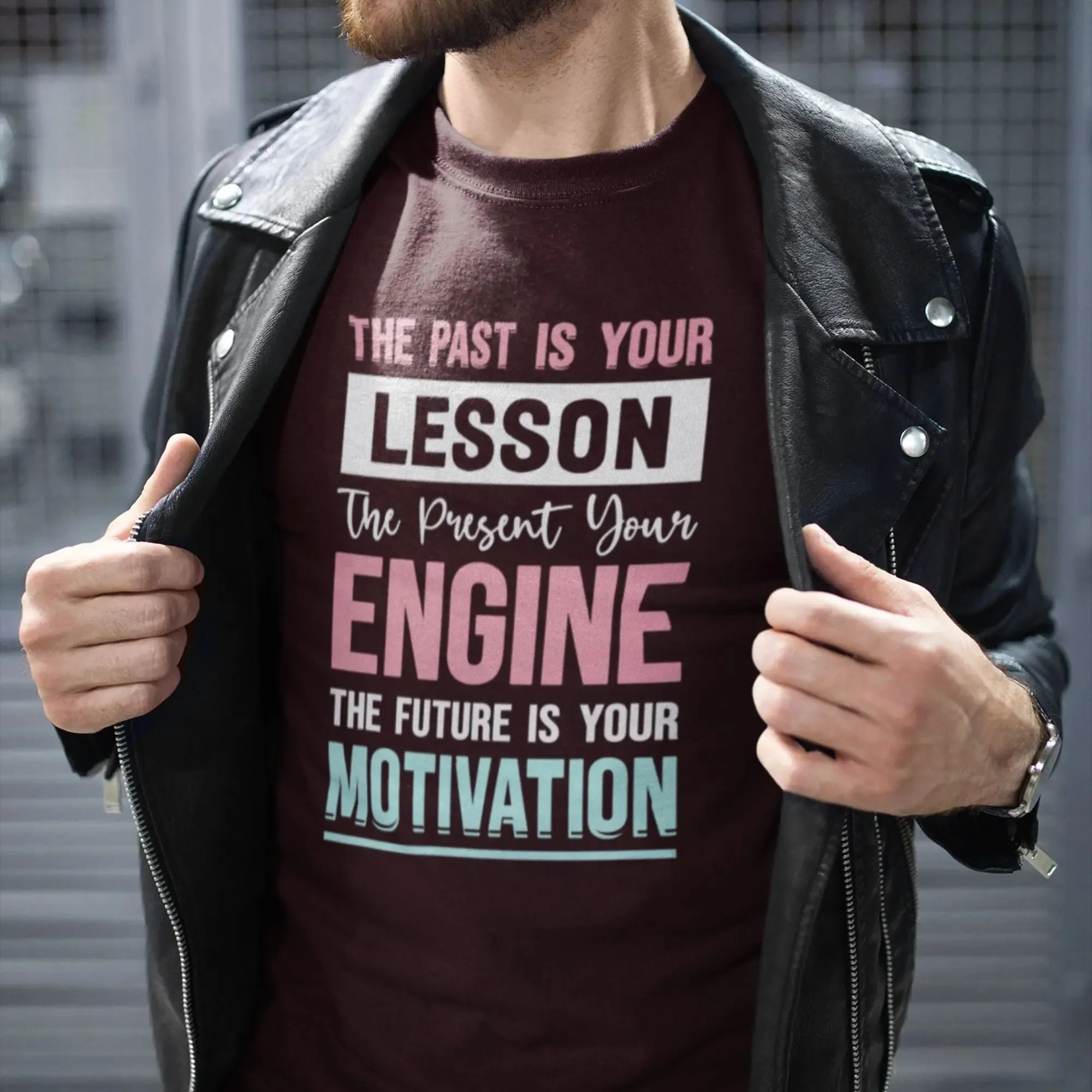 The future is Your Motivation Round Neck Half Sleeve Classic T-Shirt
