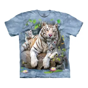The Mountain White Tigers of Bengal Adult Unisex T-Shirt
