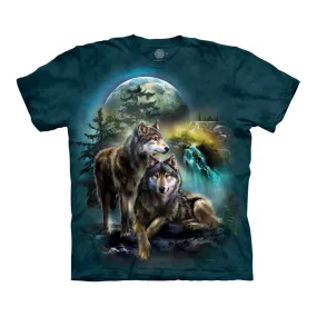 The Mountain Wolf Lookout Adult Unisex T-Shirt