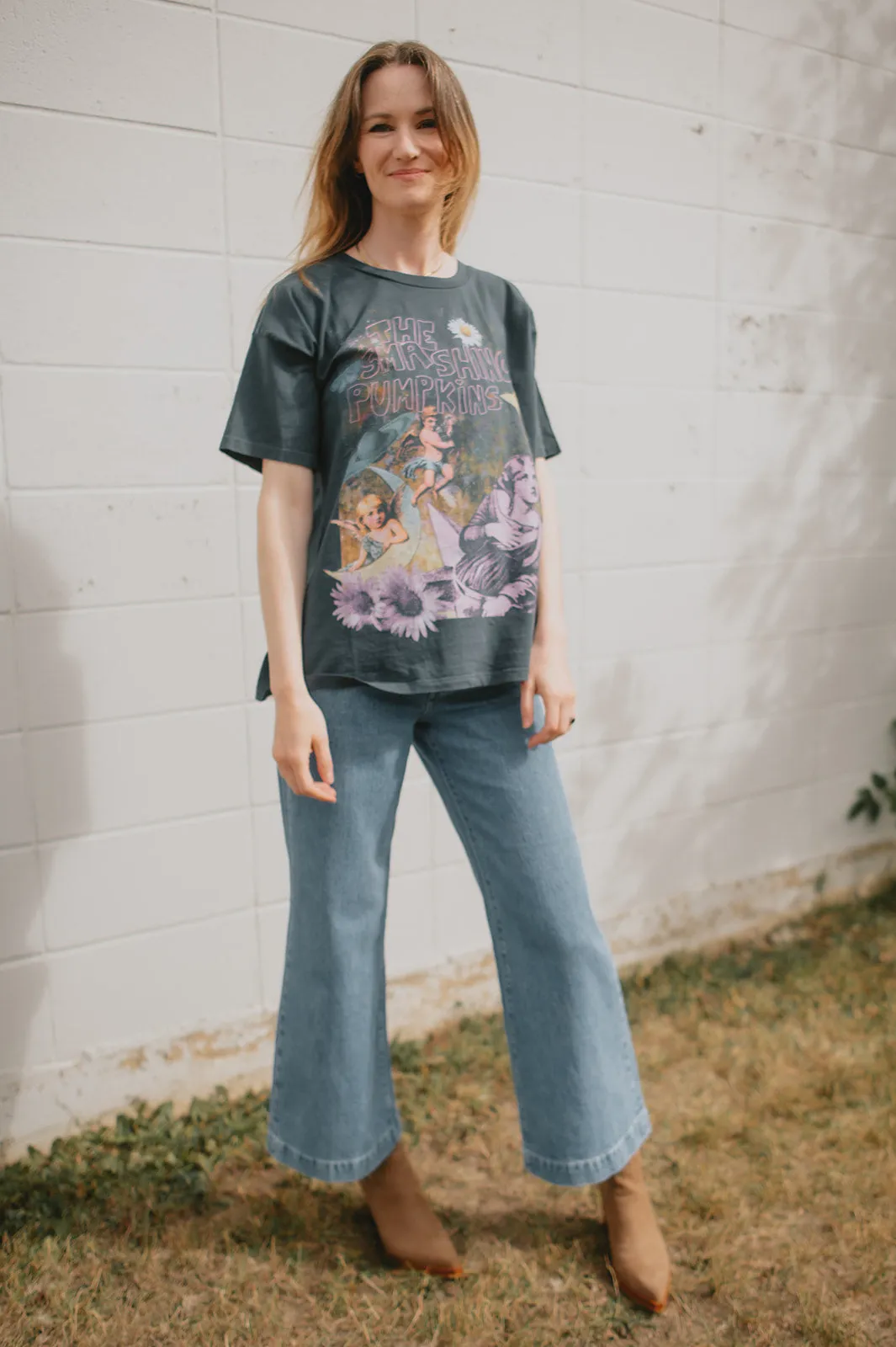 The Smashing Pumpkins Infinite Sadness Merch Tee by Daydreamer - Black