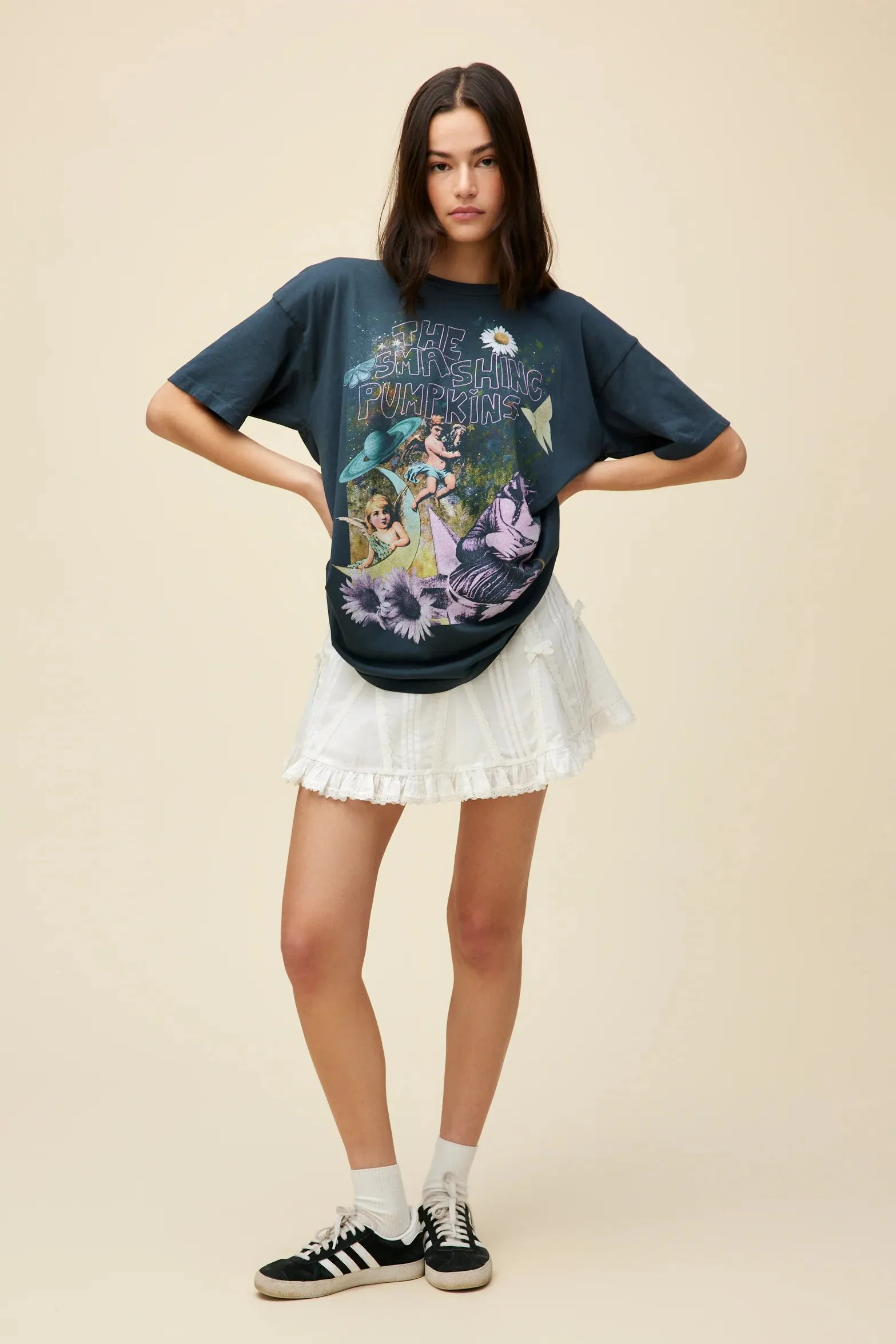 The Smashing Pumpkins Infinite Sadness Merch Tee by Daydreamer - Black