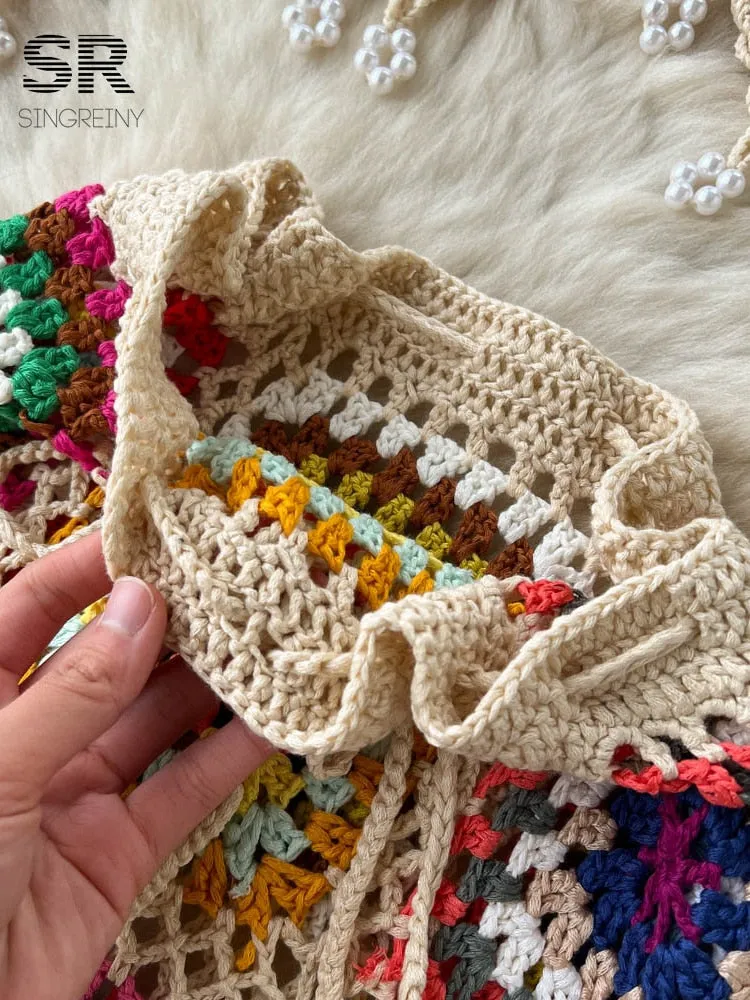 Two Piece Knitted Beach Set