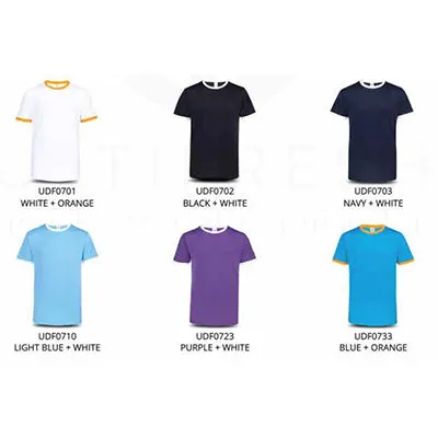 Ultifresh Contrast Side Panel Crew Neck T-Shirt (Unisex)