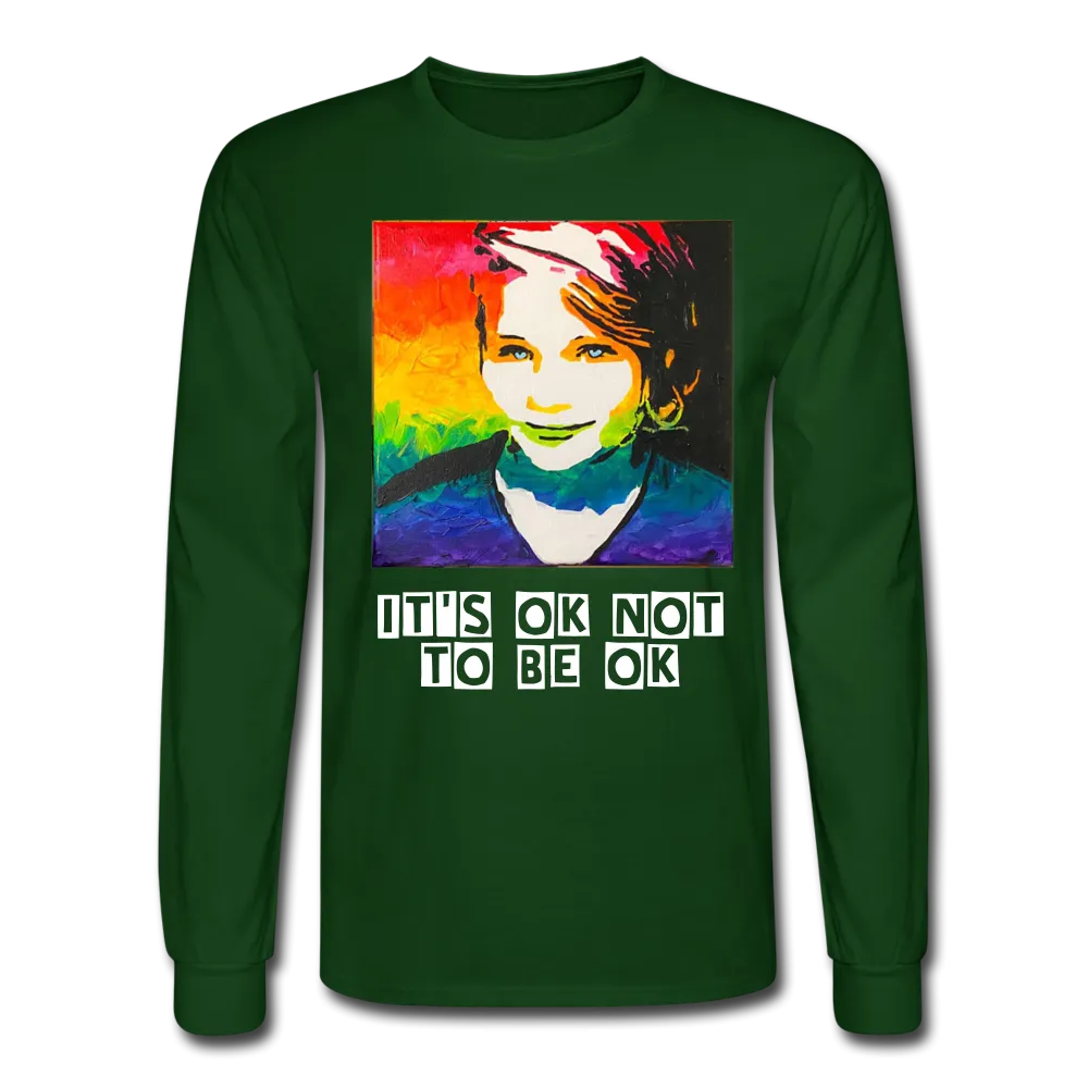 Unisex Long Sleeve T-Shirt - SageCasey Art Print by Lehua Lewis