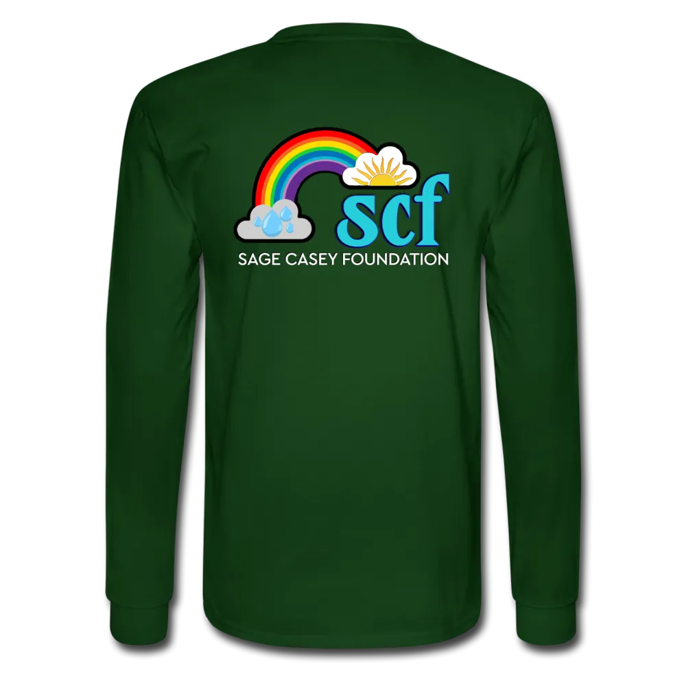 Unisex Long Sleeve T-Shirt - SageCasey Art Print by Lehua Lewis