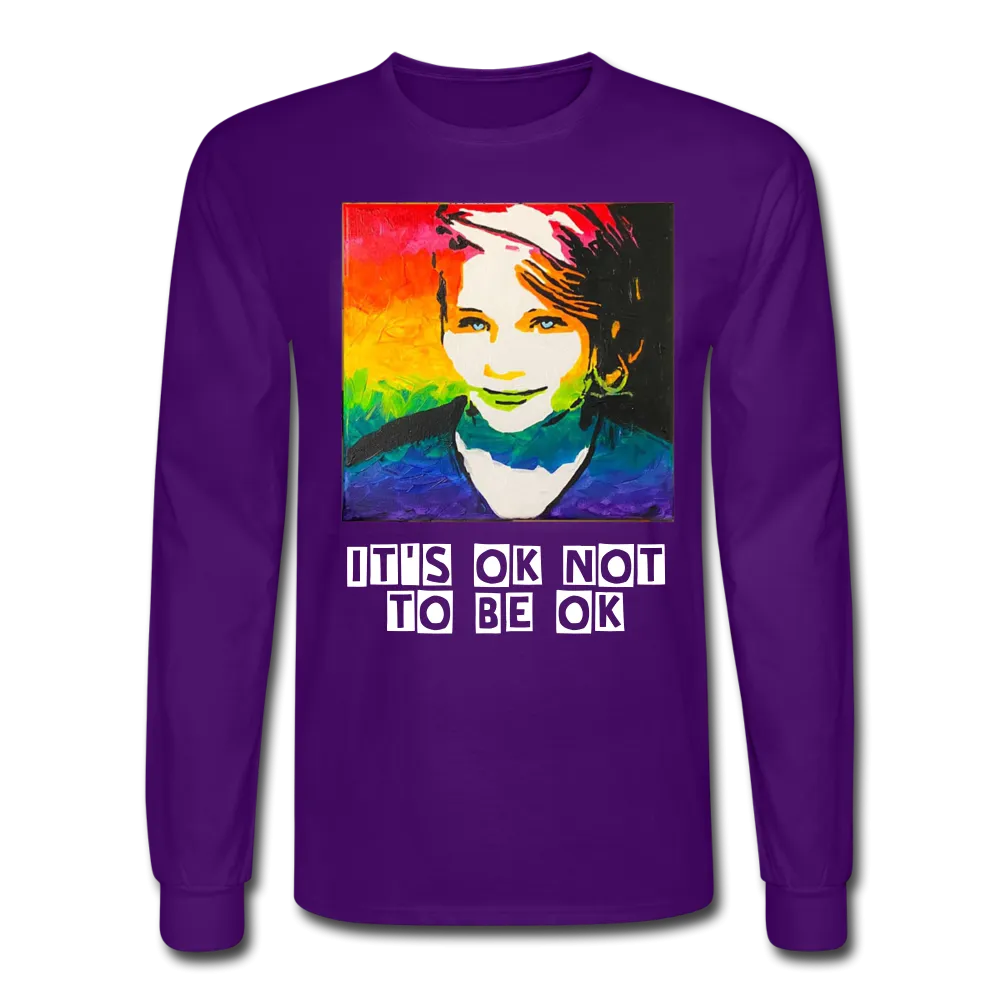 Unisex Long Sleeve T-Shirt - SageCasey Art Print by Lehua Lewis