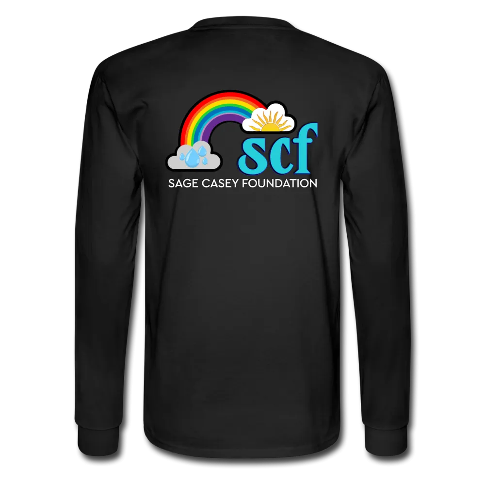 Unisex Long Sleeve T-Shirt - SageCasey Art Print by Lehua Lewis