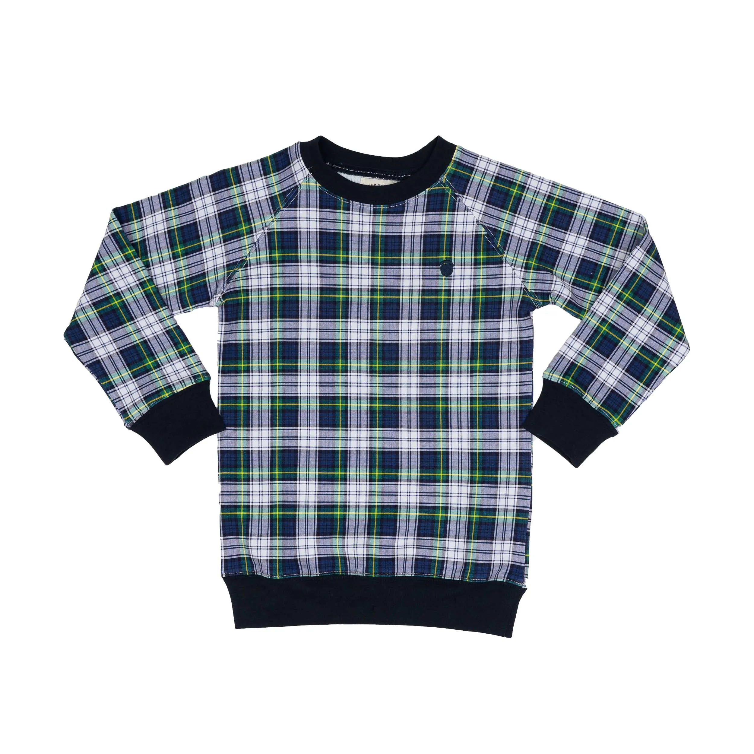 Unisex Preppy Plaid Sweatshirt