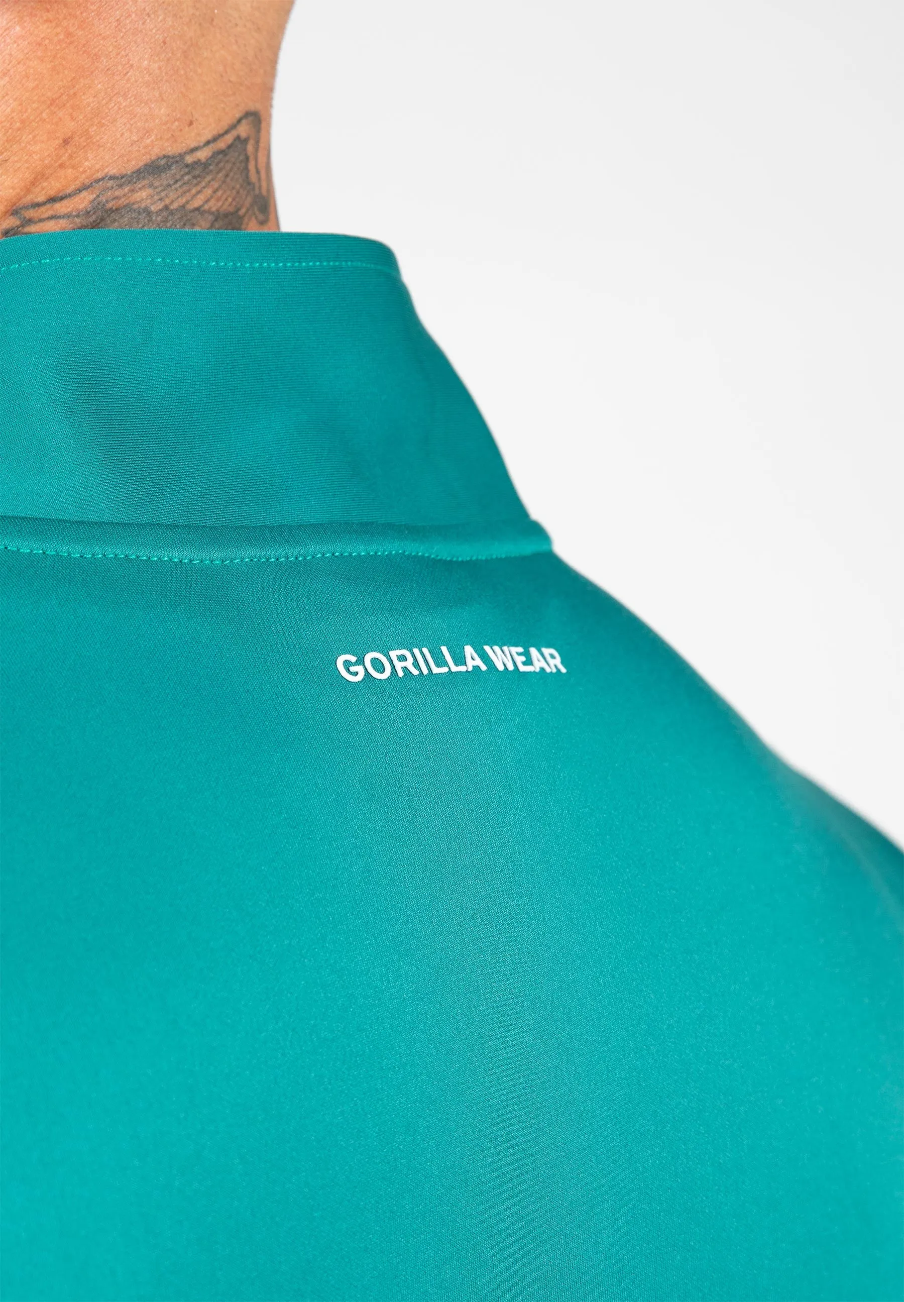 Vernon Track Jacket - Teal Green