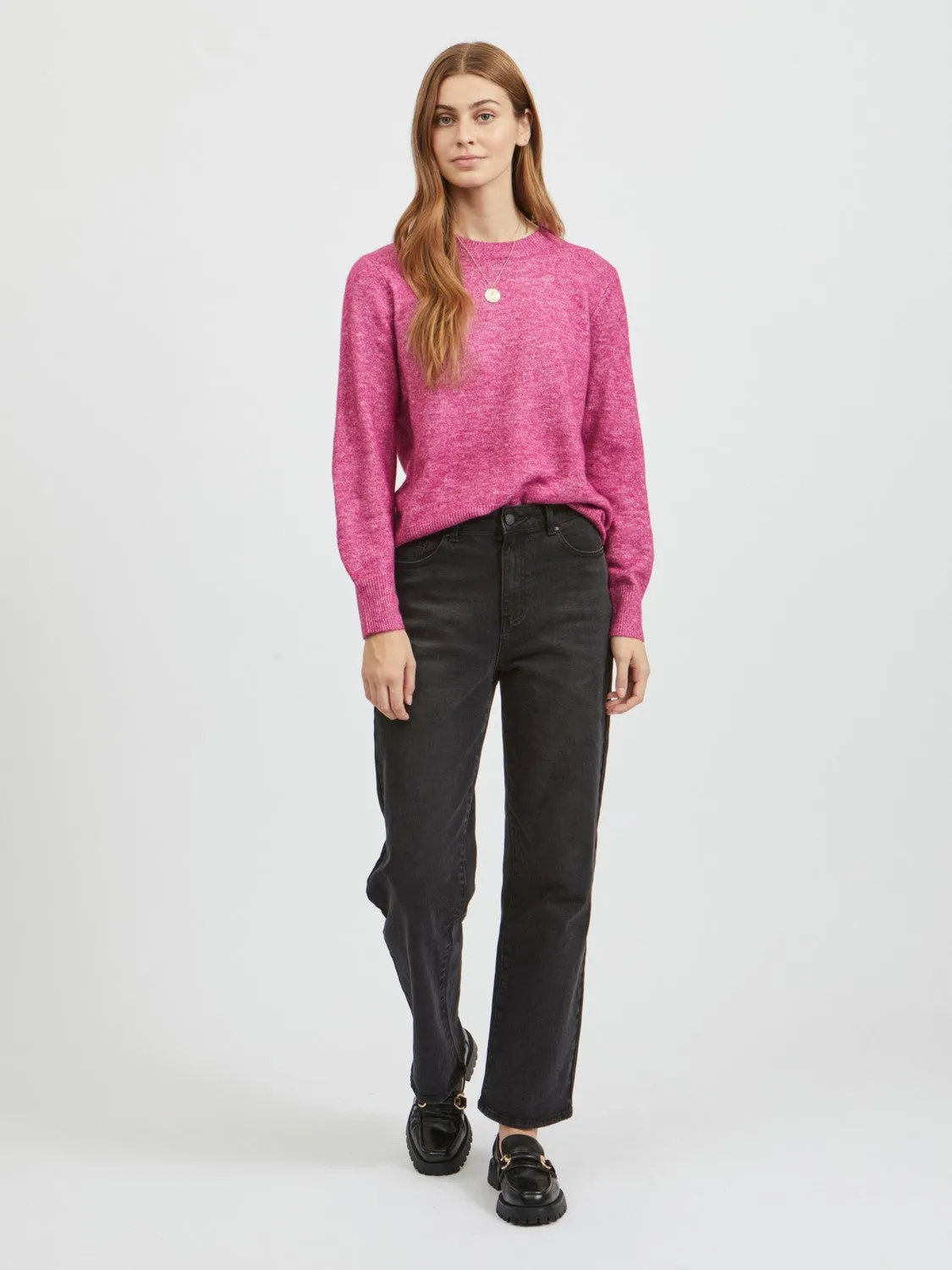 Viella Knitted Jumper (Pink)