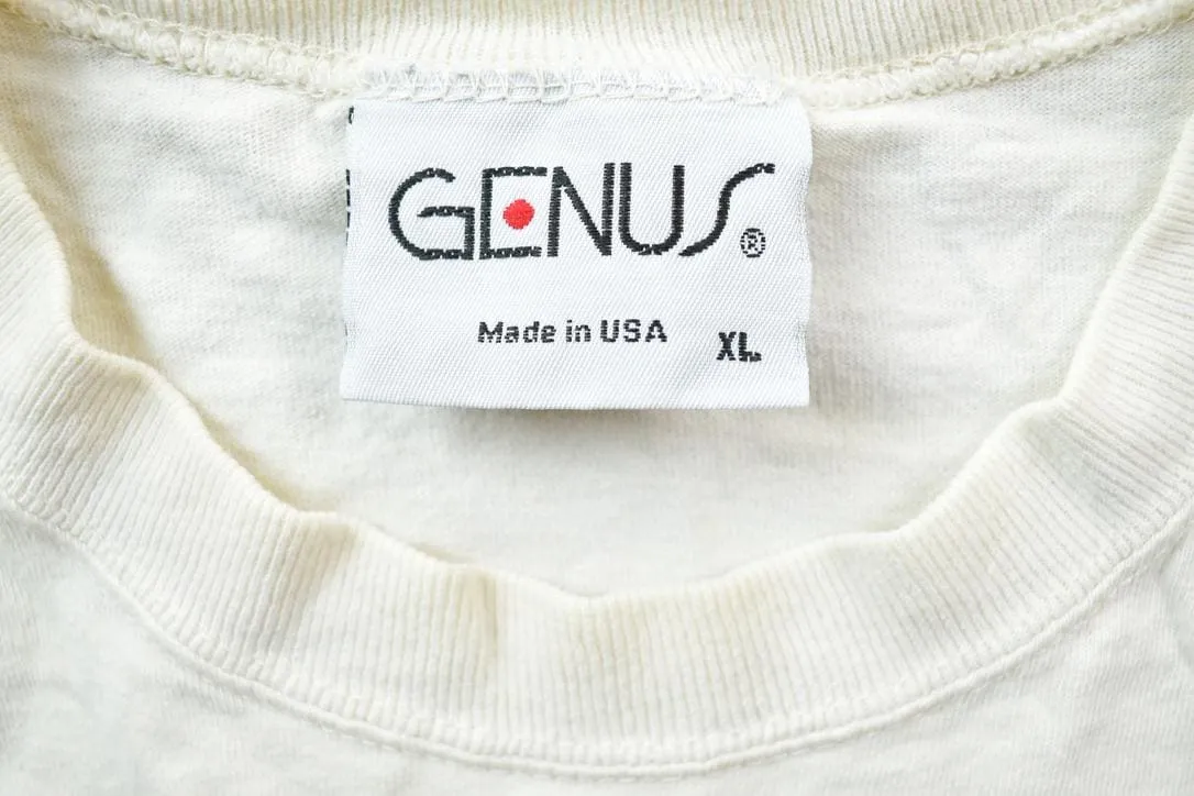 Vintage 1990s Big Prairie Camp Genius Souvenir T-Shirt