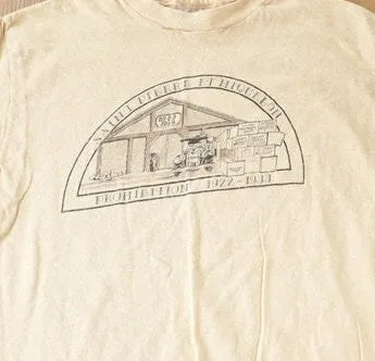 Vintage 1990s St. Pierre Prohibition Hanes Souvenir Travel T Shirt Made In USA