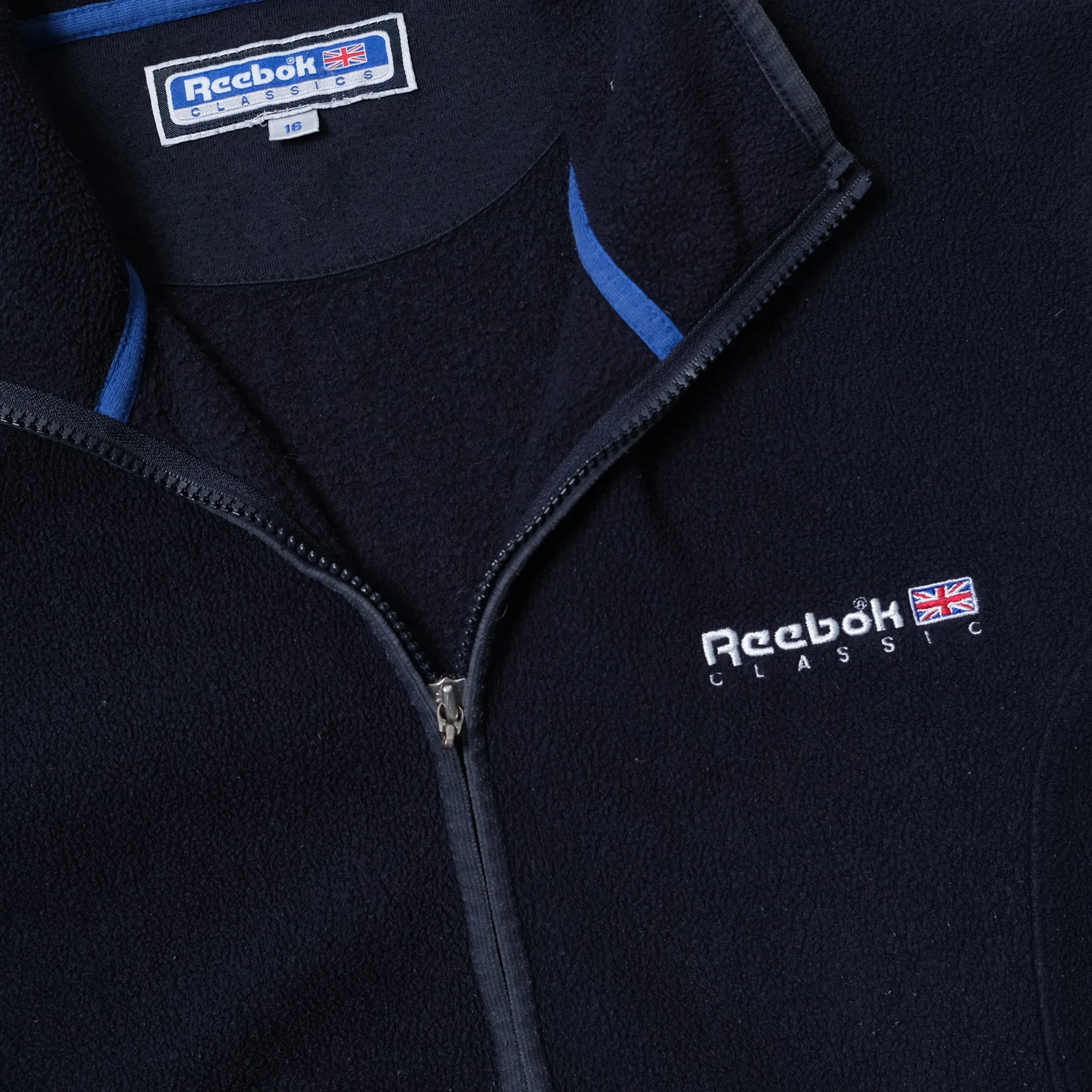 Vintage Reebok Fleece Jacket XS / Small