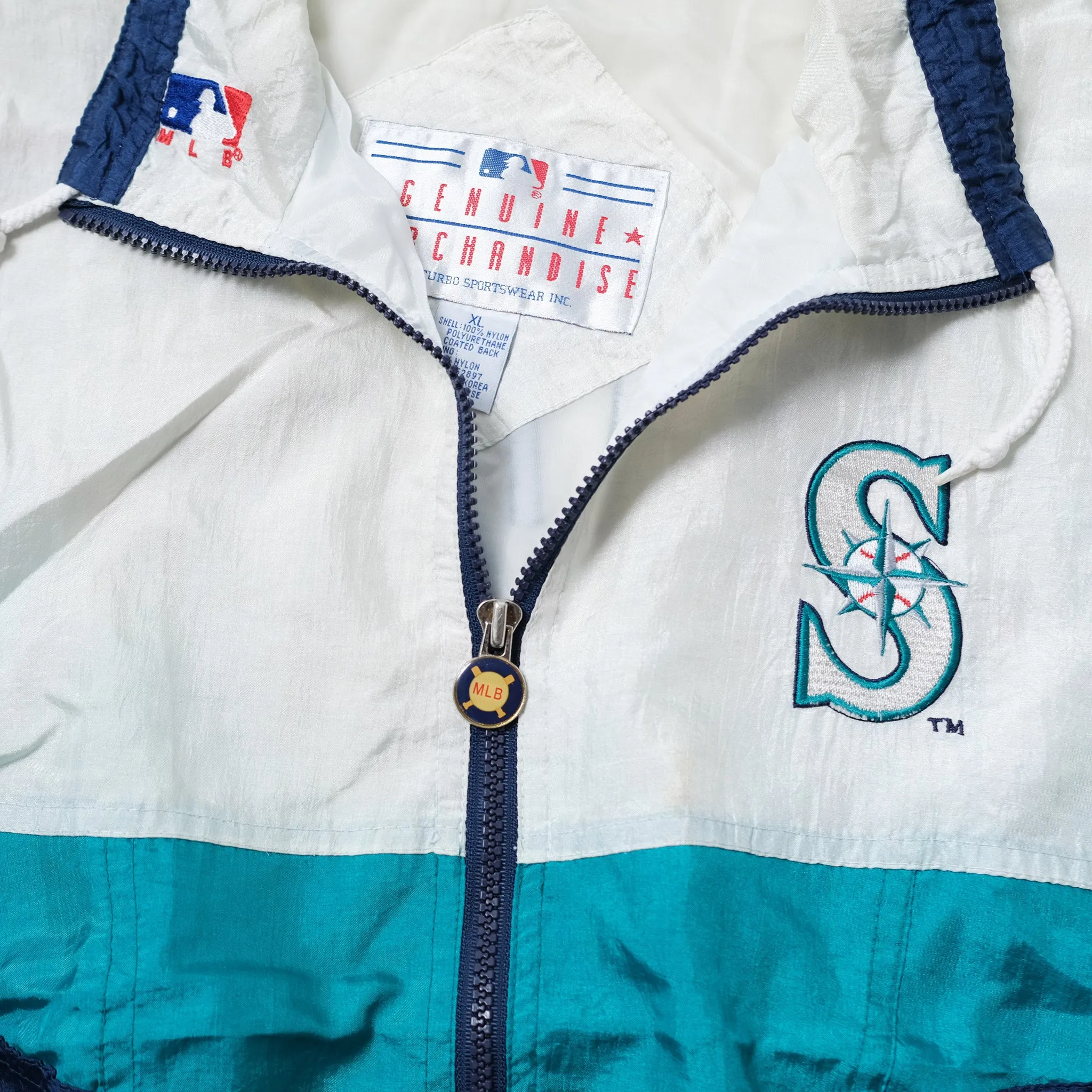 Vintage Seattle Mariners Track Jacket XLarge