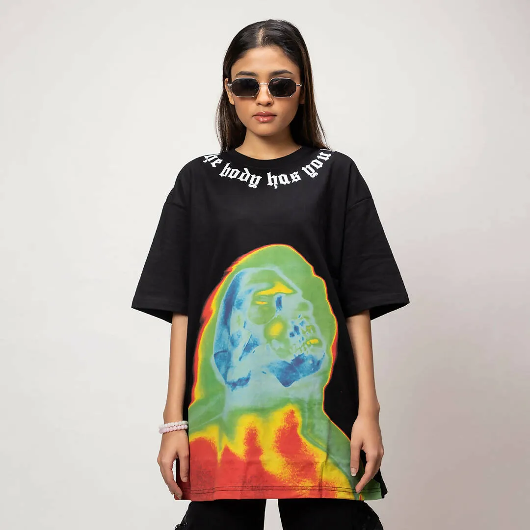 Walawali Oversize T-Shirt 'The body has you!'