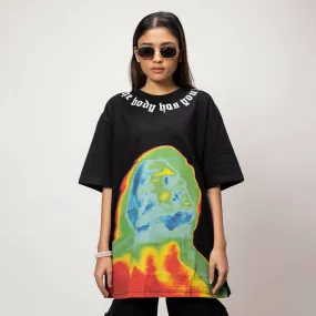 Walawali Oversize T-Shirt 'The body has you!'