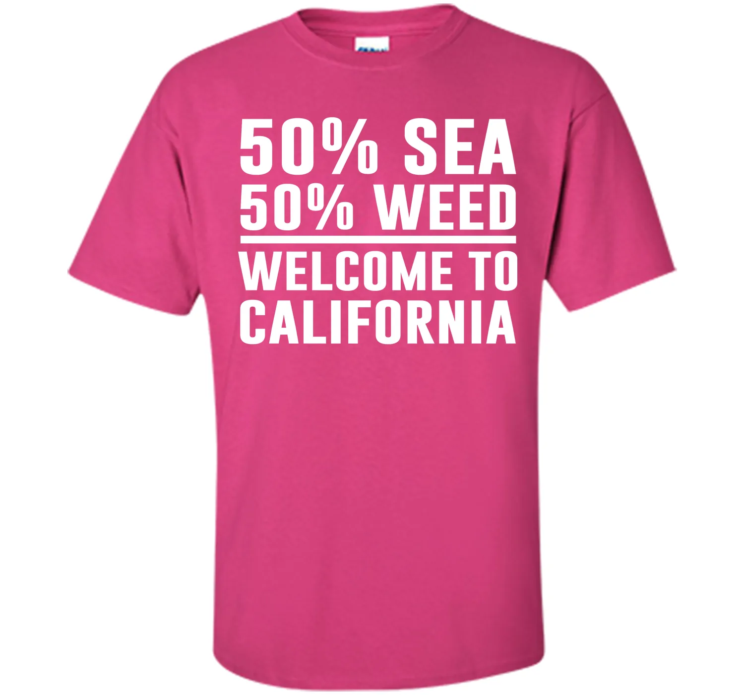 Welcome to California Funny Weed T-shirt T-Shirt