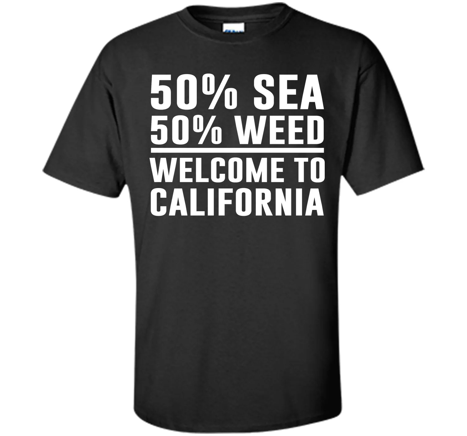 Welcome to California Funny Weed T-shirt T-Shirt