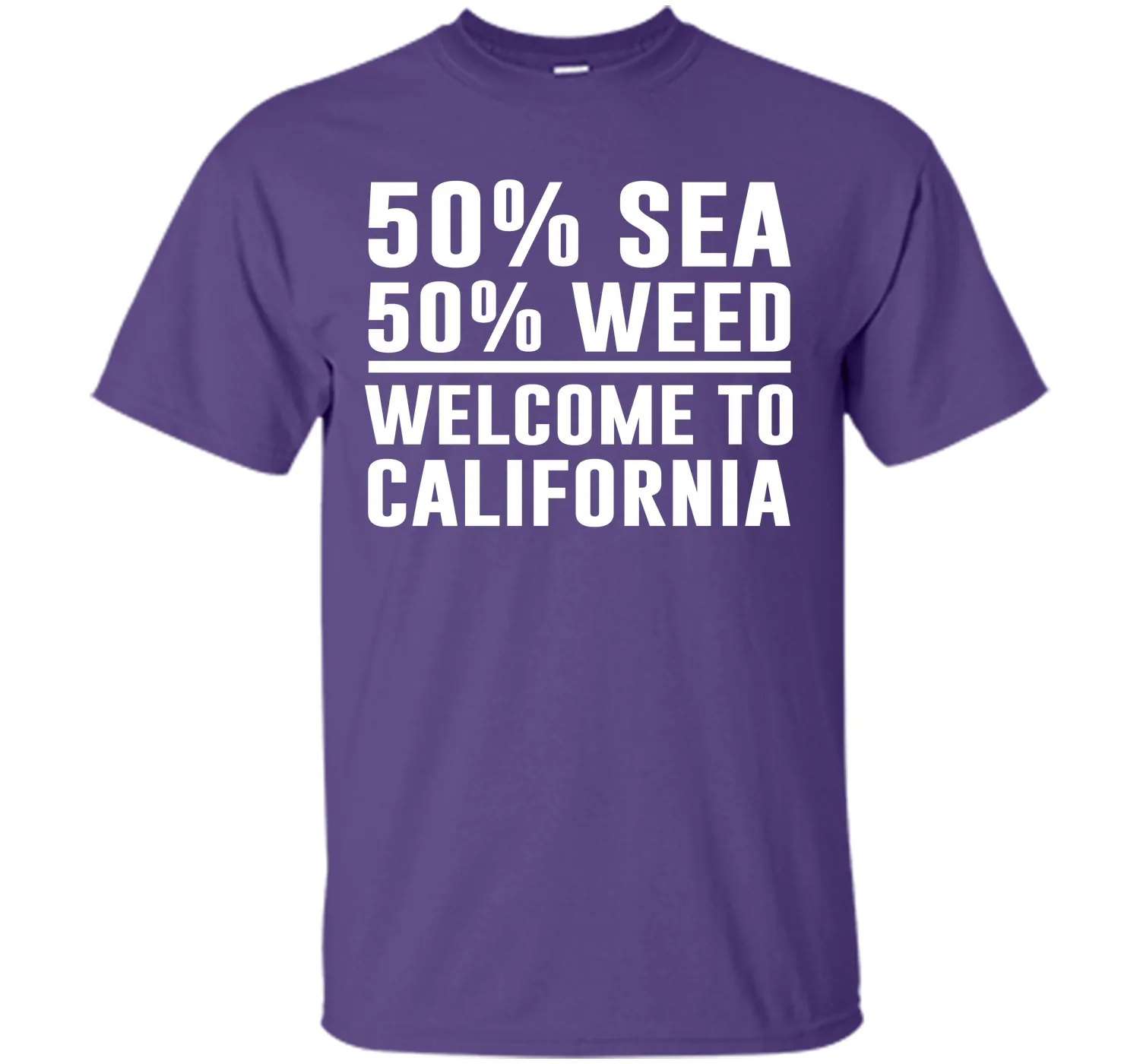 Welcome to California Funny Weed T-shirt T-Shirt